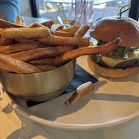 Beyond Burger with Amazing Fries  at Astoria Bistro Botanique in Gatineau