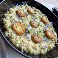 „Scallop“ Risotto   at Astoria Bistro Botanique in Gatineau