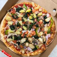 Build your own vegan pizza   at Beavercreek Pizza Dive in Beavercreek