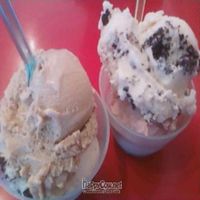 maple coffee, Tofutti Oreo and strawberry balsamic flavors at Scoops - Melrose in Los Angeles