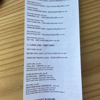 drinks at BRGR BRGR in Abbotsford