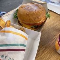 Doble plnt burger  at PLNT Burger in Mclean