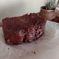 Choc cake at Chillicon Valley in Puerto Escondido