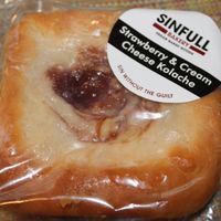 Strawberry & Cream Cheese Kolache at Sinfull Bakery in Houston