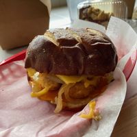 Chicken and bacon sandwich   at Sinfull Bakery in Houston