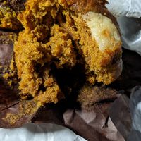 Delicious moist, flavorful Gingerbread Muffin at Sinfull Bakery in Houston