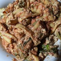 Luscious, creamy lasagna at Sinfull Bakery in Houston