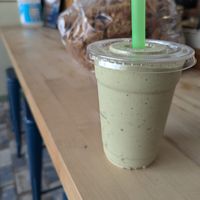 Matcha Banana Smoothie at Sinfull Bakery in Houston