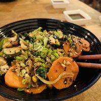 Yakiudon for 150pesos  at UNO Japanese Noodles in Tulum