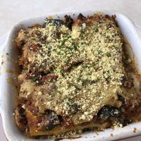 Lasagna  at Sarah's Sisters in Semaphore