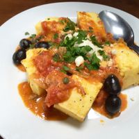 Gnocchi Polenta at Sarah's Sisters in Semaphore
