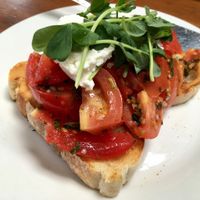 Bruschetta at Sarah's Sisters in Semaphore