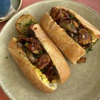 Breaky baguette   at Sarah's Sisters in Semaphore