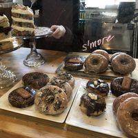 Amazing donuts at Le Petit Monstre in Brooklyn