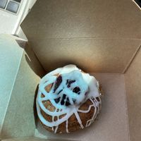 Cake donut at Le Petit Monstre in Brooklyn