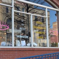 Vegan croissants -- need I say more? at Le Petit Monstre in Brooklyn