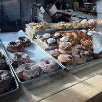 Pastries and doughnuts   at Le Petit Monstre in Brooklyn
