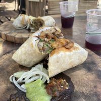   at Tapatia Vegan Tacos in Tulum