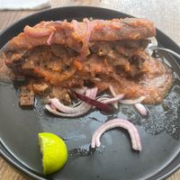 Torta Ahogada at Tapatia Vegan Tacos in Tulum