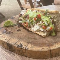 Lonche at Tapatia Vegan Tacos in Tulum