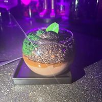 Vegan dessert at 4296 in Canmore