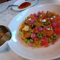 Poke bowl at 4296 in Canmore