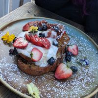 French toast at The Old Garage in Camberwell