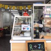 Noodles and imitation sausages/fish at Ming Kwan - Suthep in Chiang Mai
