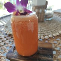Carrot juice at Beach Coconuts Bowls - Bophut Koh Samui in Koh Samui