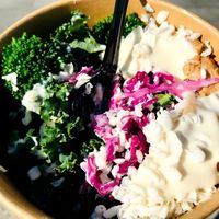 Protein Caesar Bowl at THE_B in Tokyo