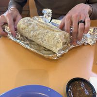 Burrito (#2 Rascals regular)  at Super Cuca's in Isla Vista
