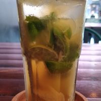 Ginger Thaijito (mojito with Thai rum) at Elephant in Koh Lipe