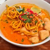 Vegan Khao Soi at Elephant in Koh Lipe