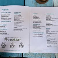 Alcoholic Drinks  at Elephant in Koh Lipe