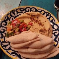 Hummus at Elephant in Koh Lipe