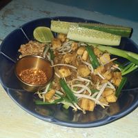 Vegan Pad Thai at Elephant in Koh Lipe