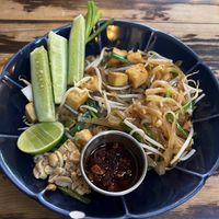 Vegan Pad Thai  at Elephant in Koh Lipe