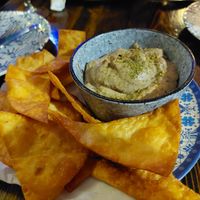 Tapas / Babaganoush at La Greta in Valencia
