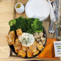 Sunrise bowl   at ByTOFU in Seoul