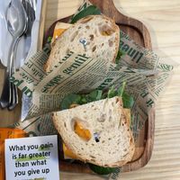 VLT sandwich   at ByTOFU in Seoul