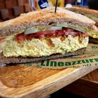 Eggless sandwich at ByTOFU in Seoul