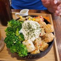 Sunrise bowl at ByTOFU in Seoul