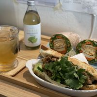 Tofu burrito & Bánh mì  at ByTOFU in Seoul