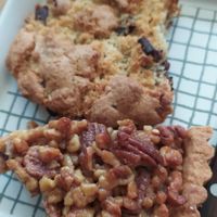 Pecan pie and choco chip cookie at ByTOFU in Seoul