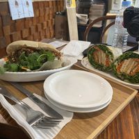 VCLT sandwich & VCLT Wrap   at ByTOFU in Seoul