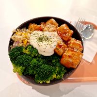 Sunrise bowl😋 at ByTOFU in Seoul