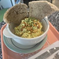 Eggless egg salad  at ByTOFU in Seoul