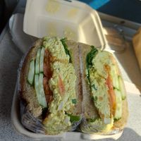 Different day but same excellent sandwich at ByTOFU in Seoul