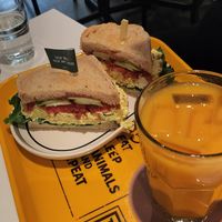 Egg sandwich at ByTOFU in Seoul