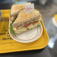 Egg sandwich   at ByTOFU in Seoul